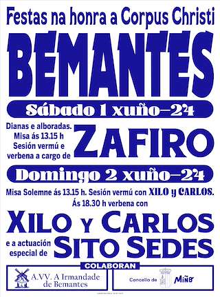 Corpus de Bemantes (2026) en Miño