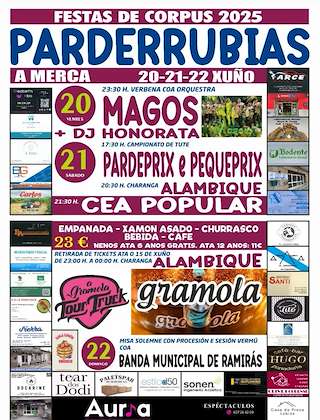 Corpus de Parderrubias (2026) en A Merca