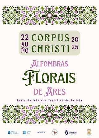 Fechas, información, programa, cartel, imágenes, mapa y ubicación de Corpus Christi  en  Ares
