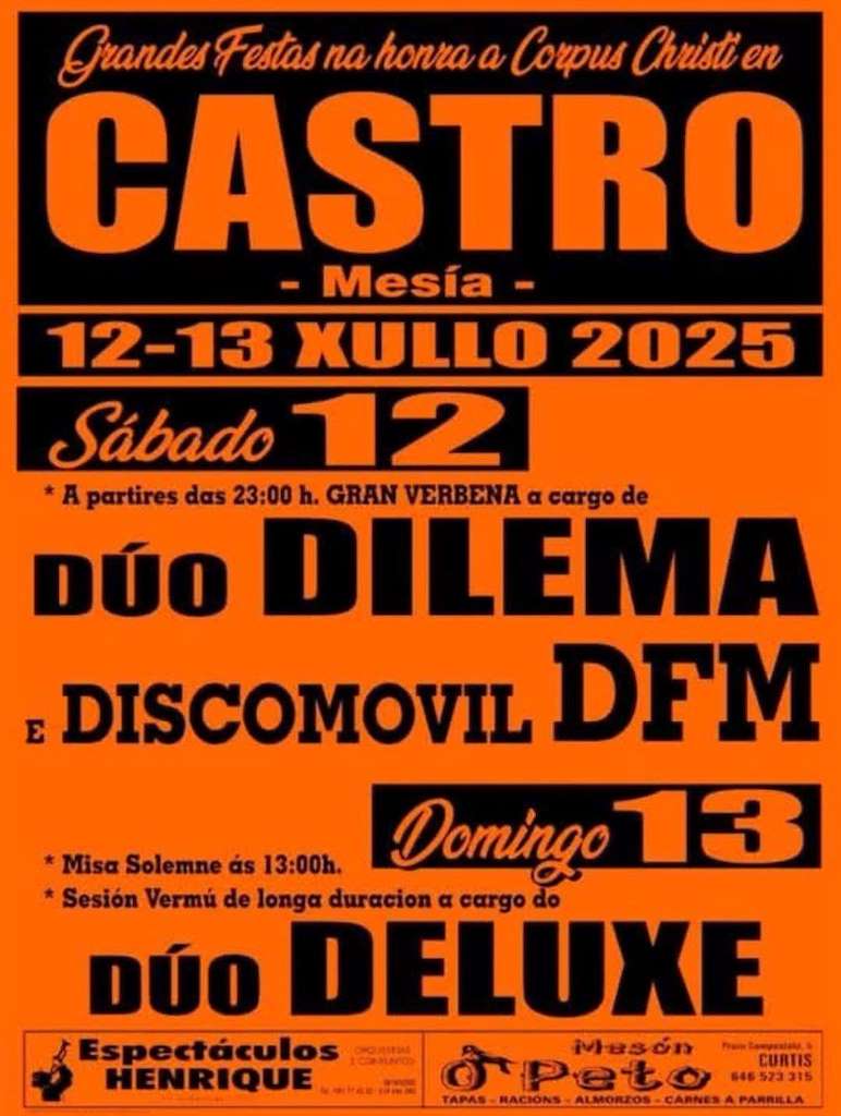 Corpus Christi de Castro en Mesía