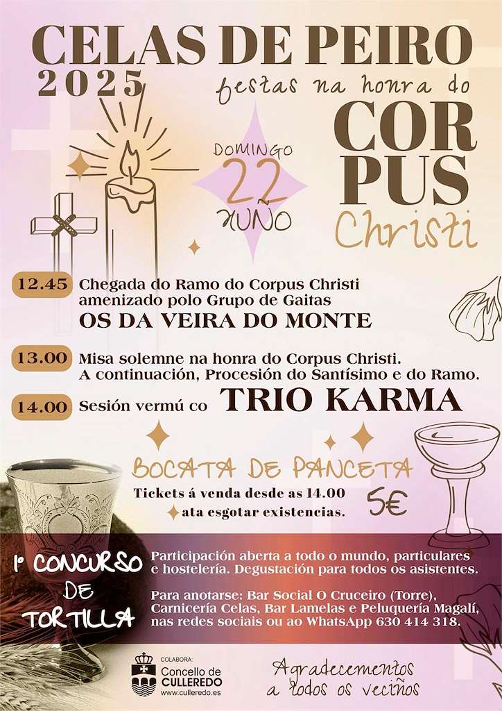 Corpus Christi de Celas de Peiro en Culleredo