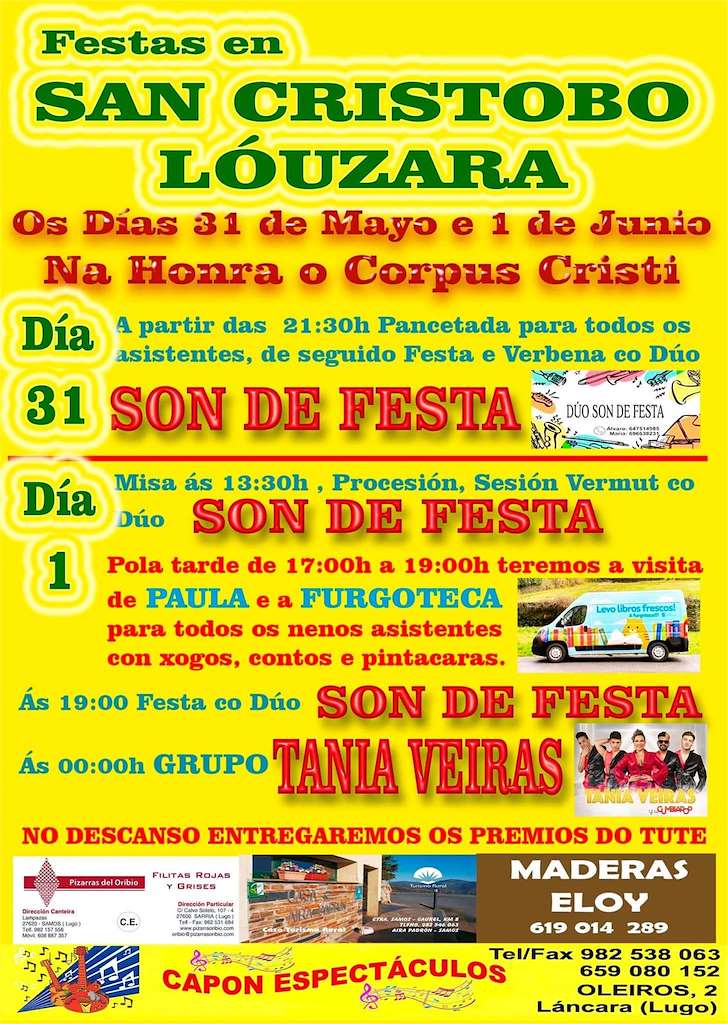 Corpus Christi de San Cristobo de Louzara (2024) en Samos