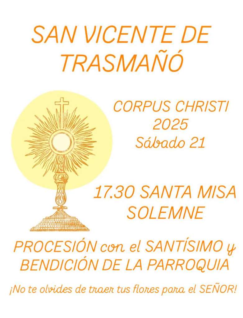 Corpus Christi de San Vicente de Trasmañó (2025) en Redondela