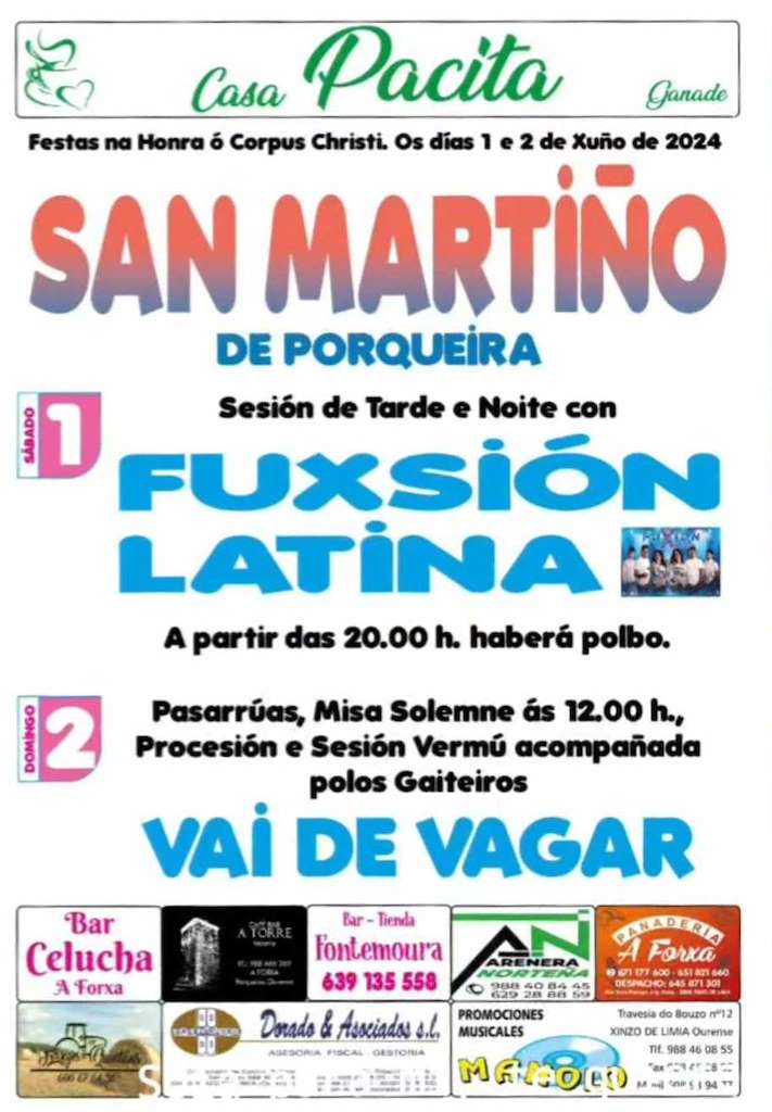 Corpus Christi en Porqueira