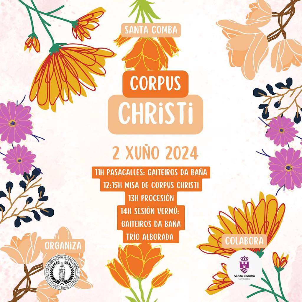 Corpus Christi  en Santa Comba