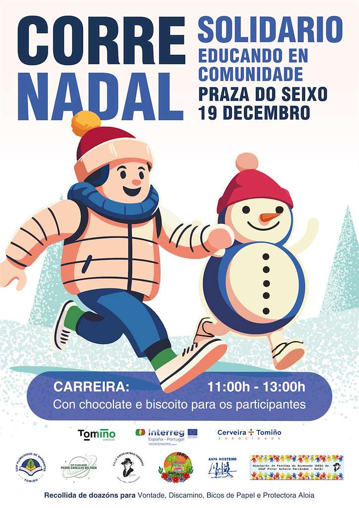 Corre Nadal Solidario en Tomiño