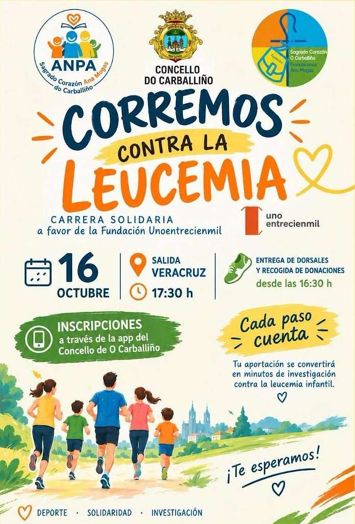 Corremos pola Leucemia (2026) en O Carballiño