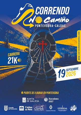 Fechas, información, programa, cartel, imágenes, mapa y ubicación de Correndo no Camiño (2026)  en  Pontevedra