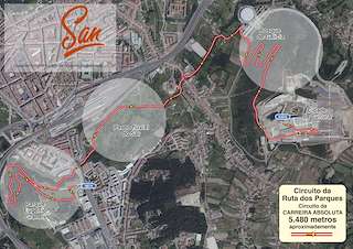 XII Corresan Ruta dos Parques (2026) en Santiago de Compostela