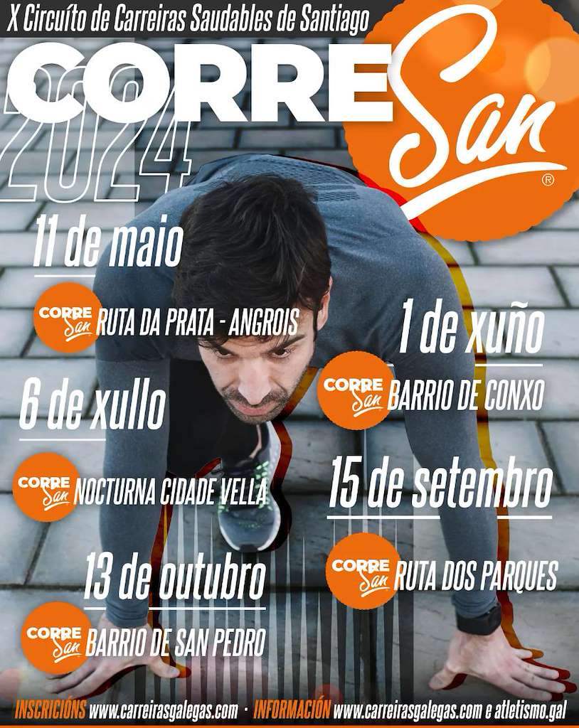 X Corresan Barrio de San Pedro  en Santiago de Compostela