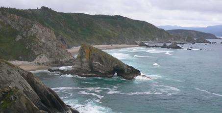 Costa de Loiba en Ortigueira