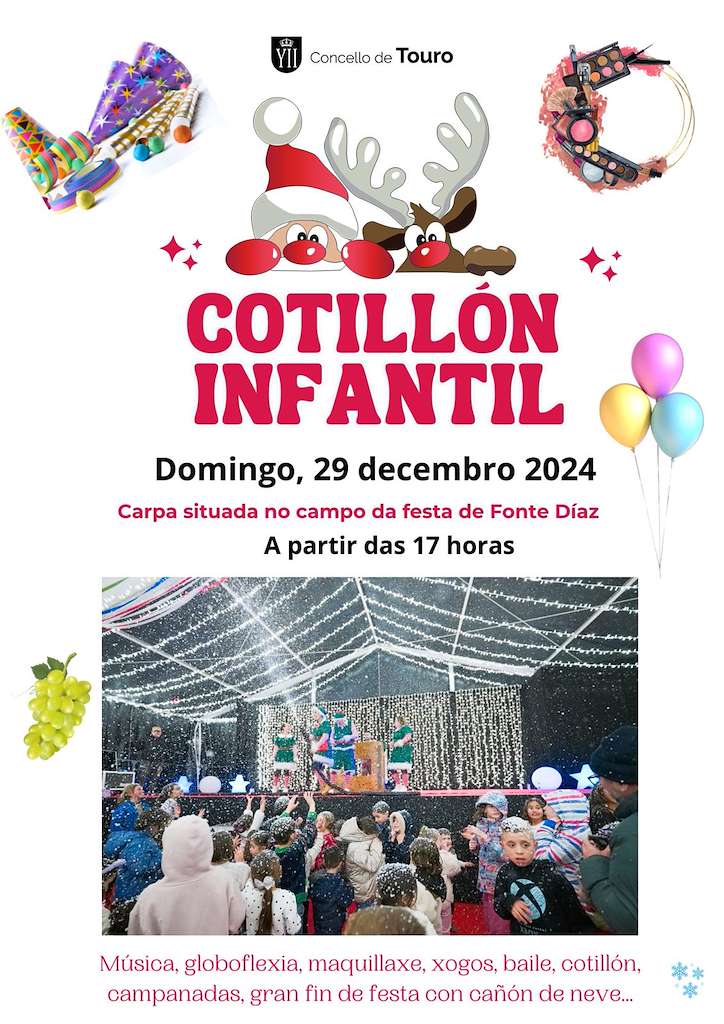 Cotillón Infantil en Touro