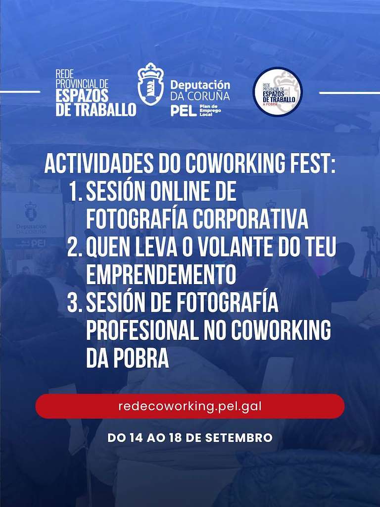 Coworking Fest  (2026) en A Pobra do Caramiñal