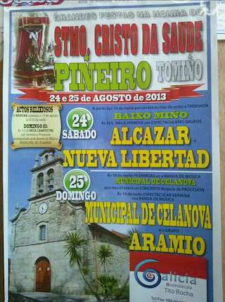 Cristo da Saúde de Piñeiro en Tomiño