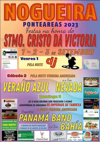 Cristo da Victoria de Nogueira en Ponteareas