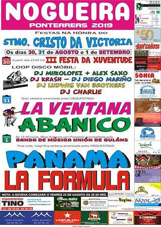 Cristo da Victoria de Nogueira en Ponteareas