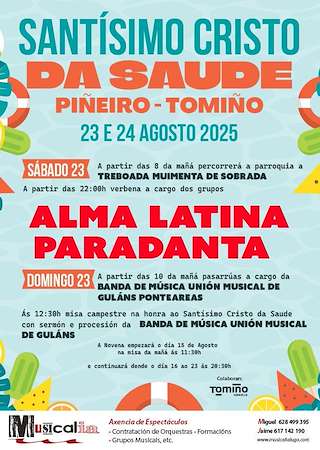 Fechas, información, programa, cartel, imágenes, mapa y ubicación de Cristo da Saúde de Piñeiro  en  Tomiño