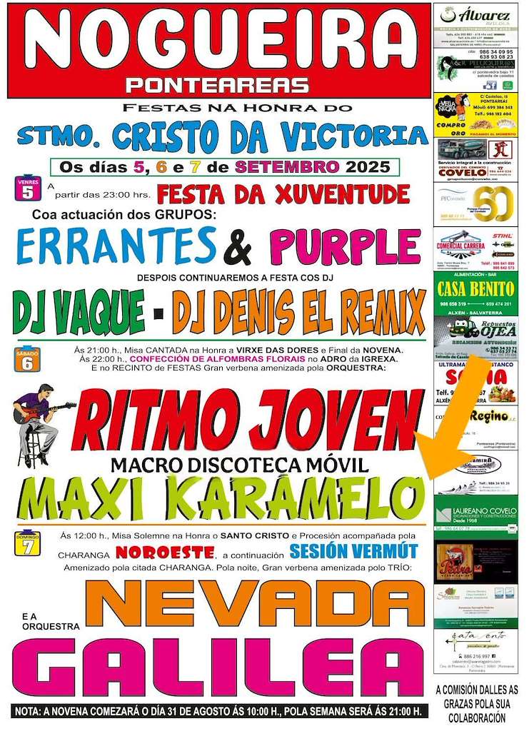 Cristo da Victoria de Nogueira (2025) en Ponteareas