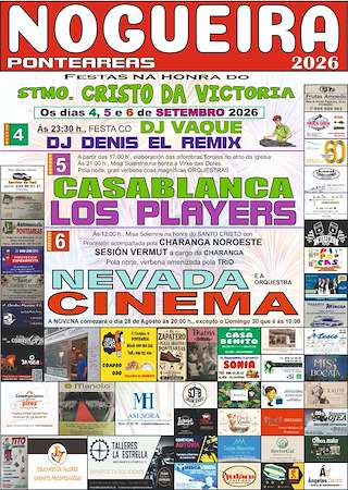 Fechas, información, programa, cartel, imágenes, mapa y ubicación de Cristo da Victoria de Nogueira (2026) en Ponteareas
