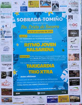 Fechas, información, programa, cartel, imágenes, mapa y ubicación de Cristo do Socorro de Sobrada  en  Tomiño