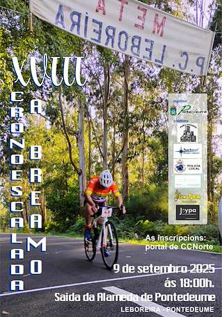 Fechas, información, programa, cartel, imágenes, mapa y ubicación de XVIII Cronoescalada a Breamo  en  Pontedeume
