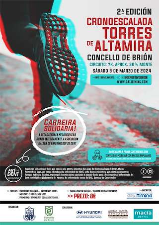 Fechas, información, programa, cartel, imágenes, mapa y ubicación de II Cronoescalada Torres de Altamira  en  Brión
