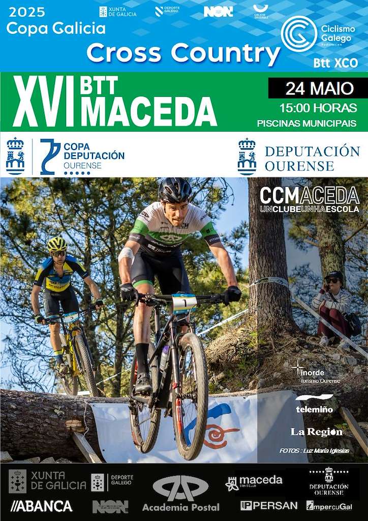 Cross Country - XVI BTT (2025) en Maceda