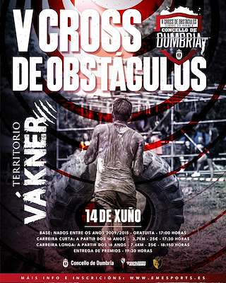 Fechas, información, programa, cartel, imágenes, mapa y ubicación de V Cross de Obstáculos Terras do Vákner  en  Dumbría