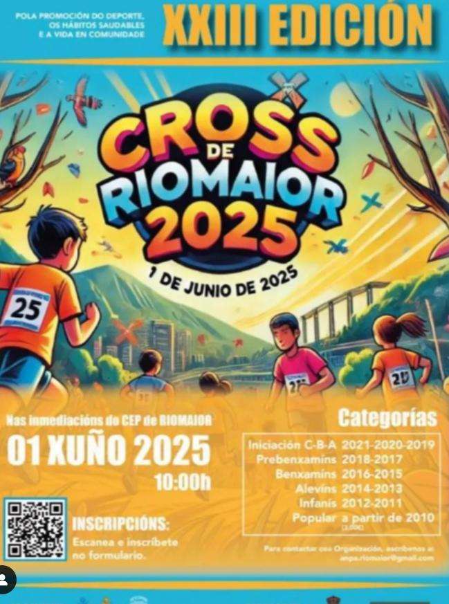 XXIII Cross de Riomaior (2025) en Vilaboa