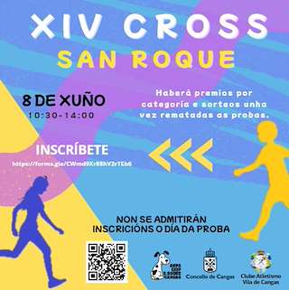 Fechas, información, programa, cartel, imágenes, mapa y ubicación de XIV Cross Escolar  en  Cangas