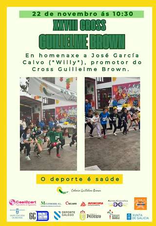 Fechas, información, programa, cartel, imágenes, mapa y ubicación de XXVIII Cross Guillelme Brown (2025) en O Pereiro de Aguiar