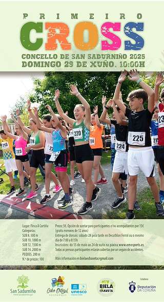 Fechas, información, programa, cartel, imágenes, mapa y ubicación de I Cross San Sadurniño