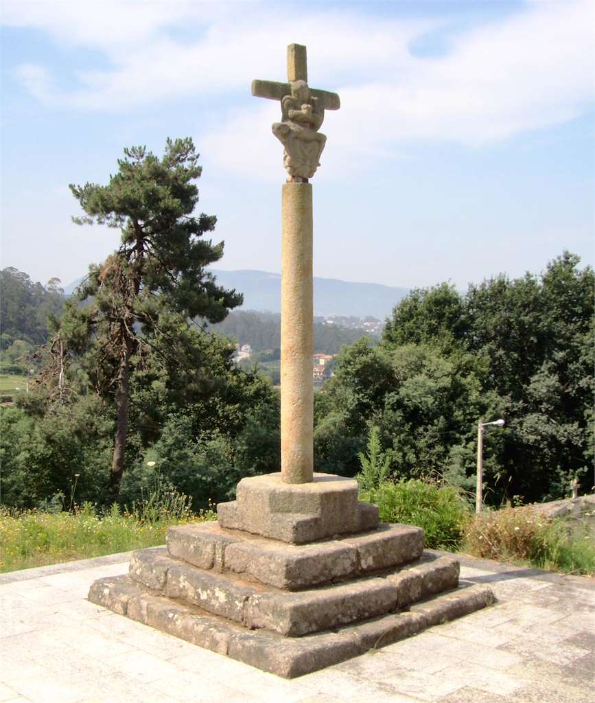 Cruceiro de A Lama en Nigrán