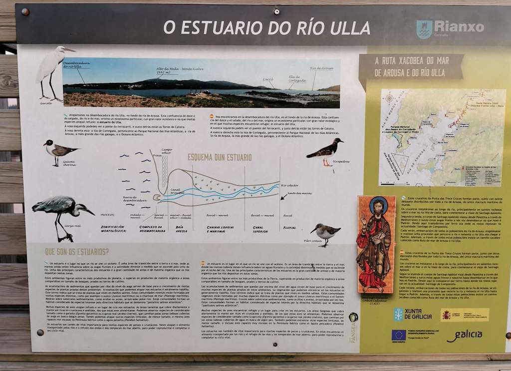 Cruceiro de As Tres Cruces en Rianxo