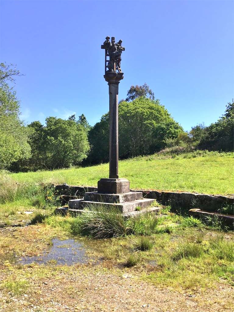Cruceiro de Cirolán en Mazaricos