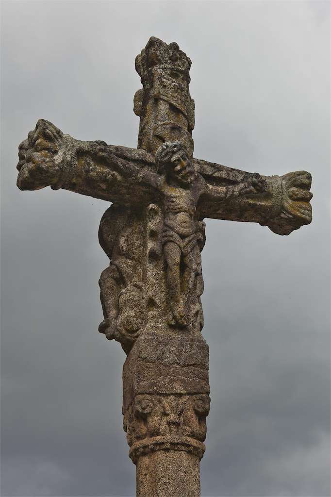 Cruceiro de Fondo da Vila en Padrón