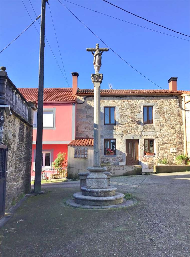 Cruceiro de Landeira en Negreira