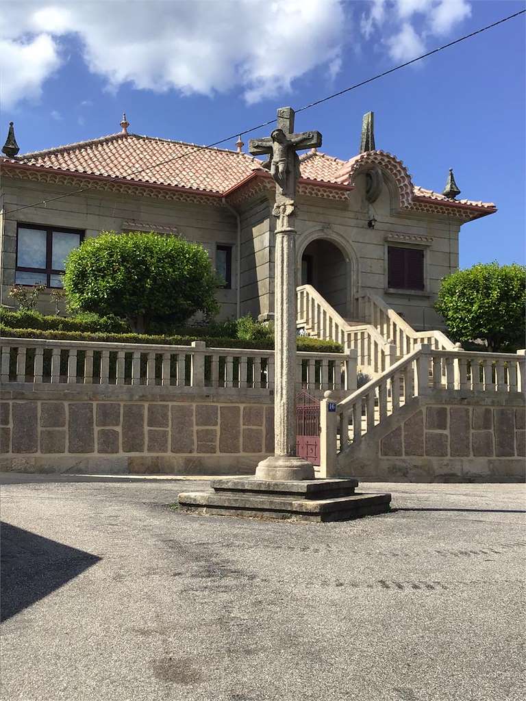 Cruceiro de Moscoso en Pazos de Borbén