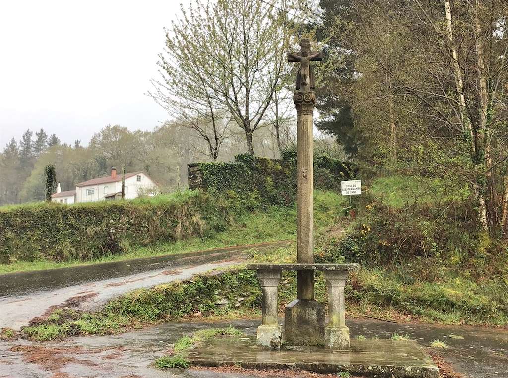 Cruceiro de Presqueiras en Forcarei