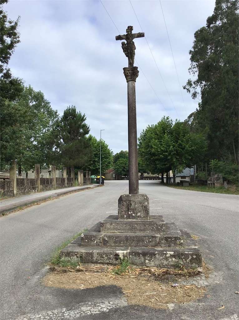 Cruceiro de San Salvador de Sobrada en Tomiño