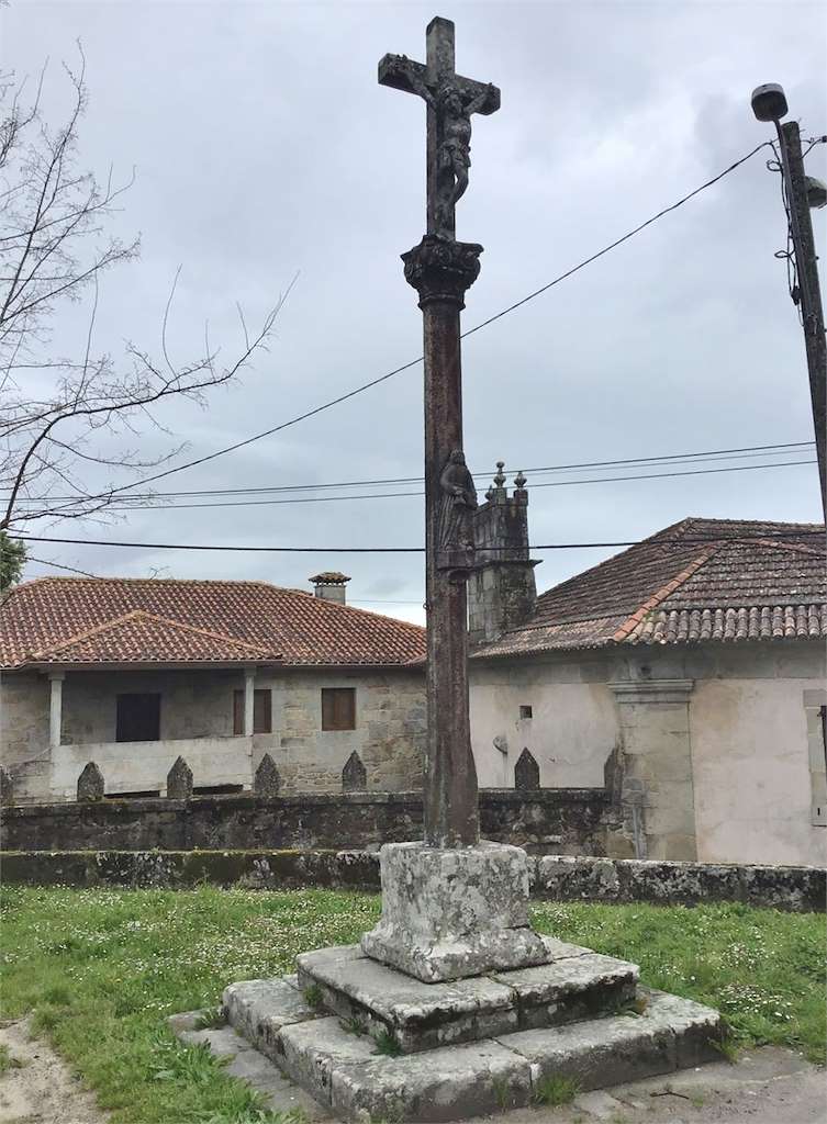 Cruceiro de San Vicente de Mañufe en Gondomar