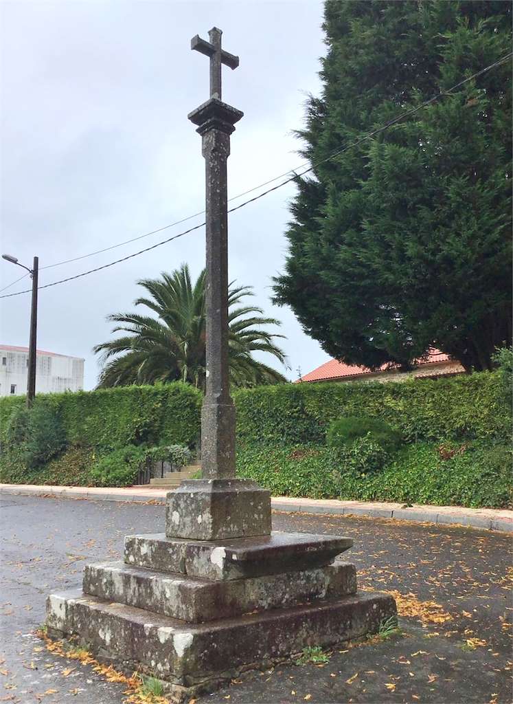 Cruceiro de Santo André en Zas
