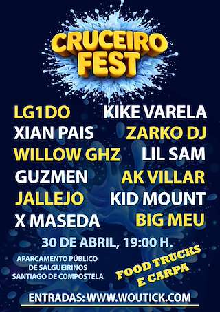 Fechas, información, programa, cartel, imágenes, mapa y ubicación de Cruceiro Fest (2026)  en  Santiago de Compostela