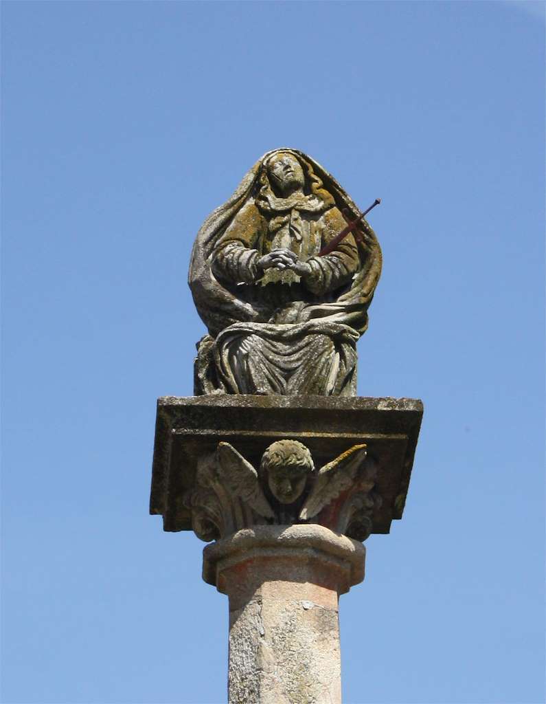 Cruceiro y Calvario de Barcela en Arbo