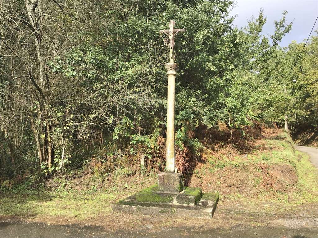 Cruceiro y Peto de Ánimas do Pubidal, Petán en Salvaterra do Miño
