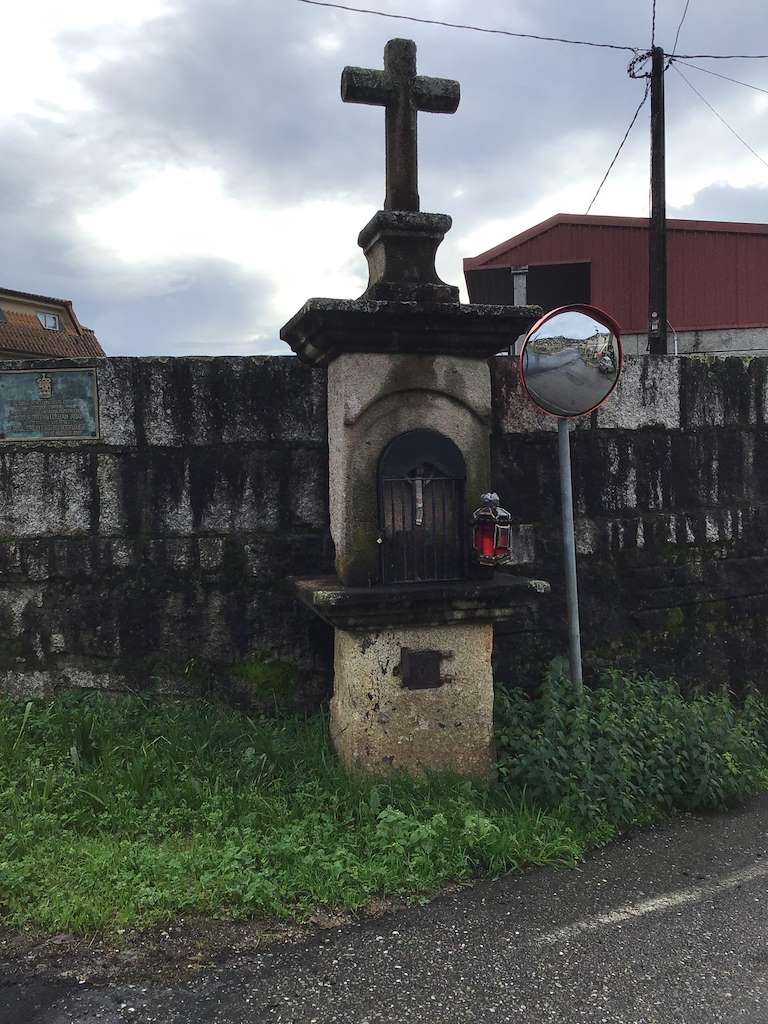 Cruceiro y Peto de San Cibrán de Ribarteme en As Neves
