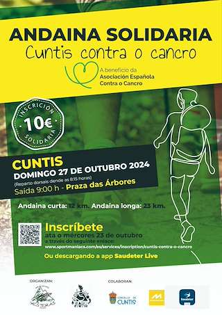 Fechas, información, programa, cartel, imágenes, mapa y ubicación de Cuntis Contra o Cancro