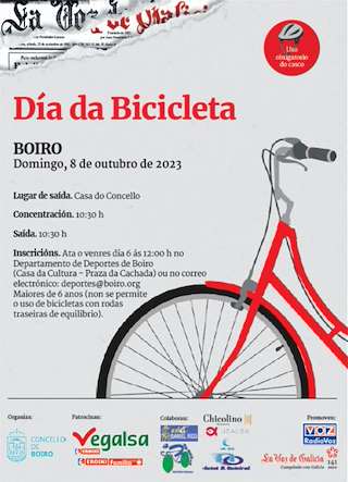 Día da Bicicleta (2025) en Boiro