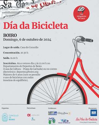 Día da Bicicleta (2025) en Boiro