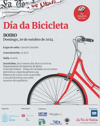 Día da Bicicleta (2025) en Boiro